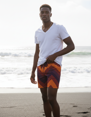 Chevron Collection Swim Trunks swim trunks