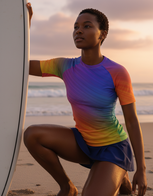 Women's Spectrum Rash Guard