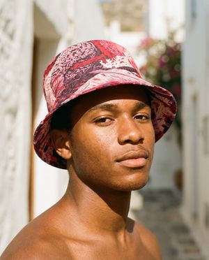 Hot Pink Senjin bucket hats