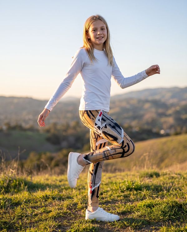 Pixo girls youth leggings