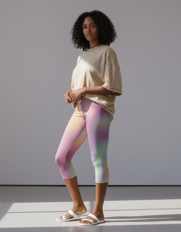 Holographic Collection swim & gym leggings