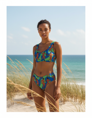 Elysium High-Waisted Bikini High-Waisted Bikini — Dripper