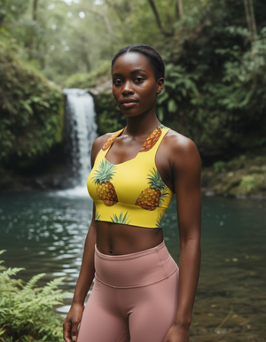 Tropique Sports Bra Longline Sports Bra — Dripper