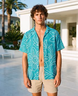 Gelang men's hawaiian shirts
