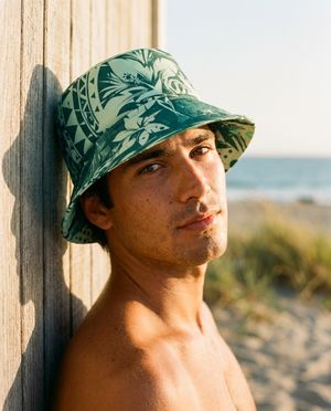 Jelly Mint Koa Uli bucket hats
