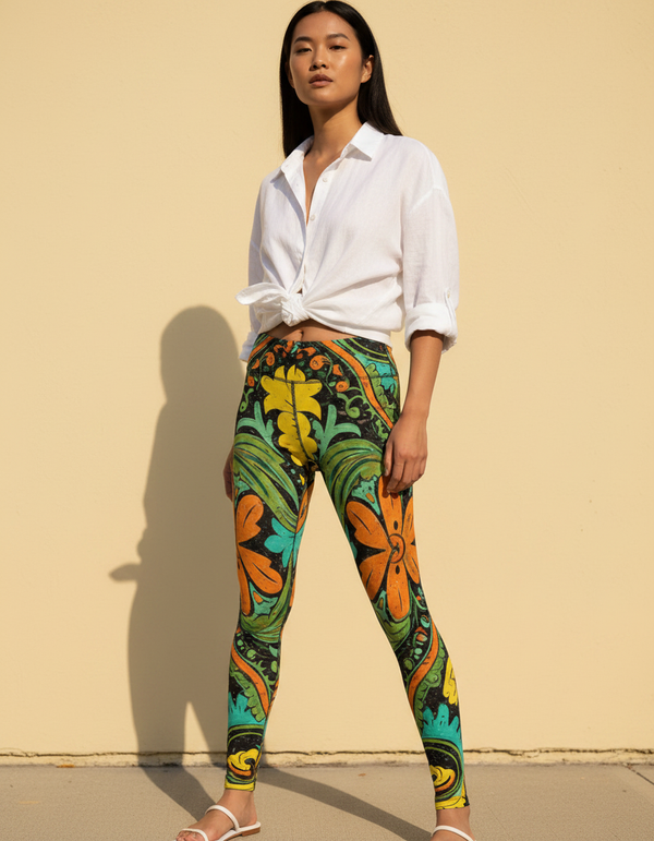 Suzani Collection leggings