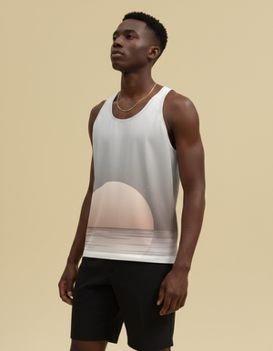 Men's White Onyx Ember tank tops
