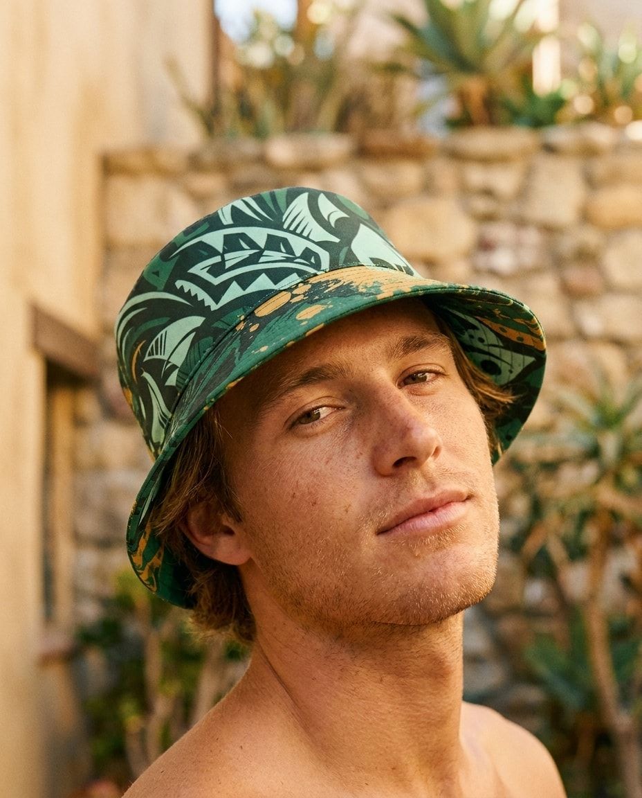 Runway Emerald Mana Lehua bucket hats — view 1 of 2