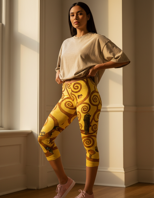 Verve Capri Leggings Capri Leggings — Dripper
