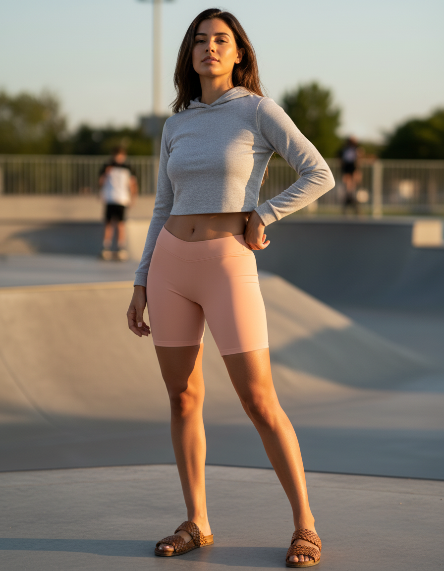 Short Shorts in Sherbet