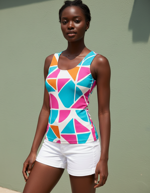 Kaleidoscope Tank Top bikini — Dripper