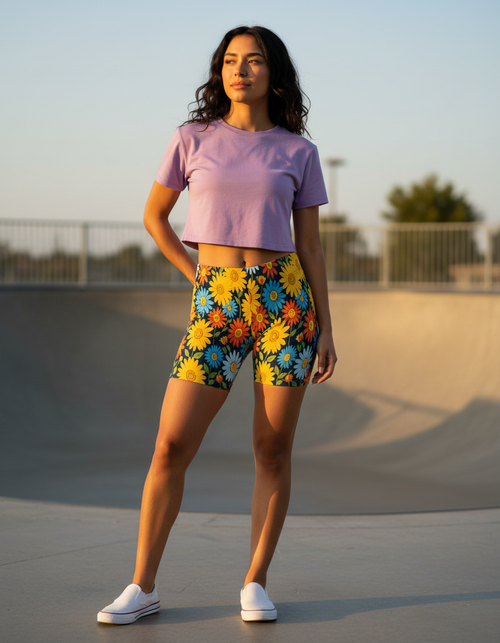 Wisteria women's short shorts