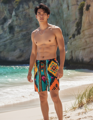 Aymara Men's Swim Trunks Men's Swim Trunks — Dripper
