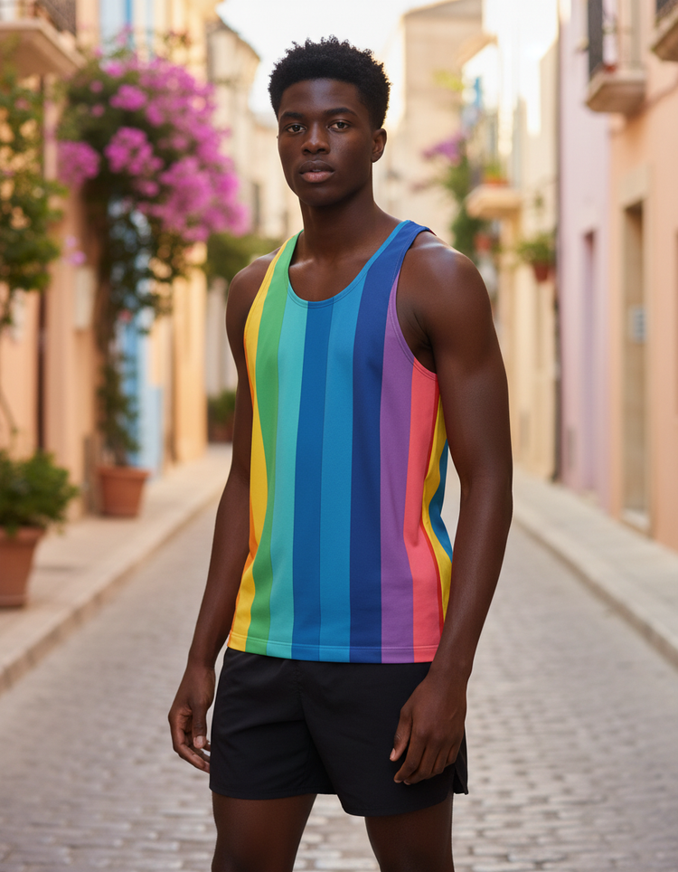 Geometric Dream Loom Tank Top