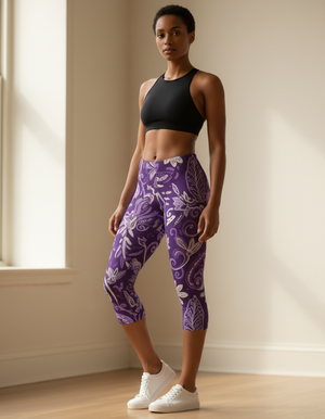 Bunga capri leggings