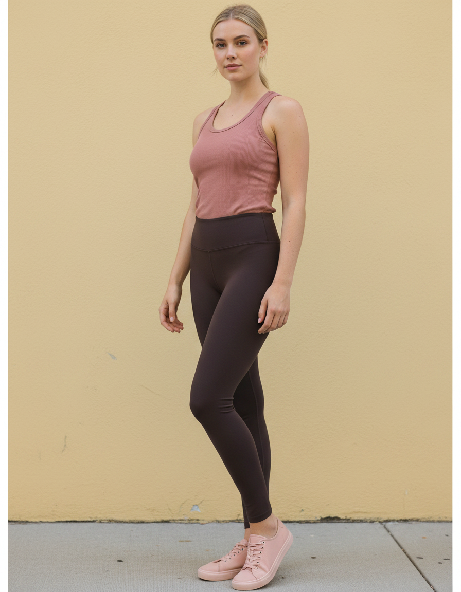 Full-Length Leggings in Espresso