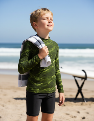 Acacia Eclipse Rash Guard Kids Rash Guard — Dripper
