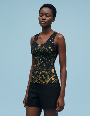 Celestial Atlas Tank Tops tank tops