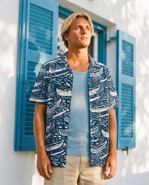 Makapuu men's hawaiian shirts
