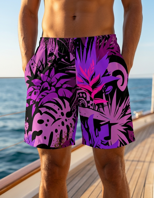 Makani Poni men's swim trunks