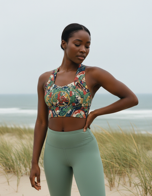 Silhouette Longline Sports Bra Longline Sports Bra — Dripper