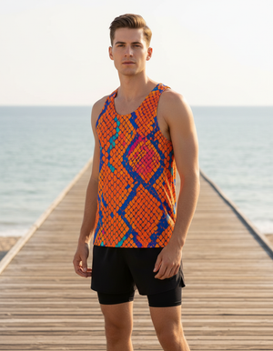 Cobra Tank Top Men's Tank Top — Dripper