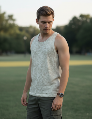 Men's White Onyx Seabreeze tank tops