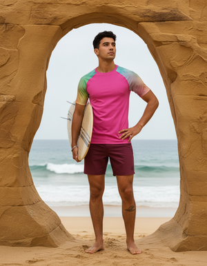 Men's Mosaic men's rashguards