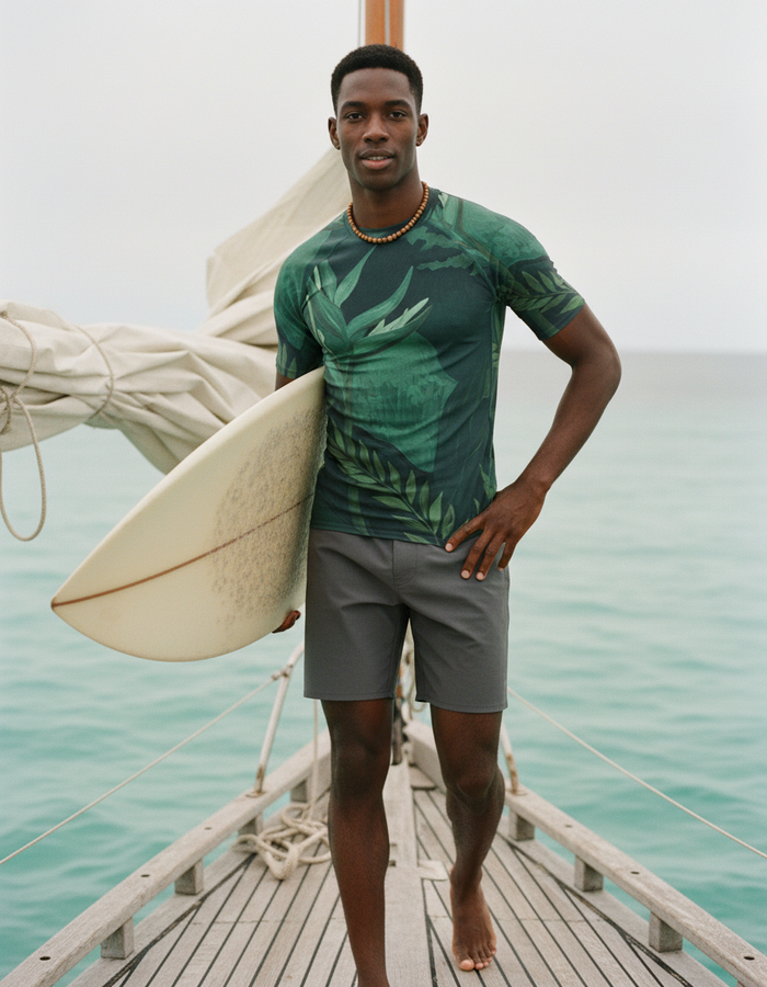 Rashguard — Men's Alexandrite Tropique
