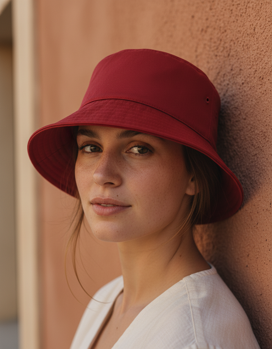 Bucket hat in Ruby