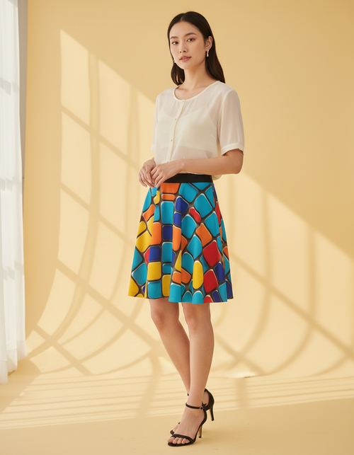 Spectrum Skater Skirt Skater Skirt — Dripper