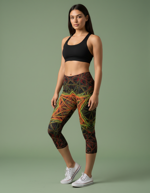 Kiran Capri Leggings bikini — Dripper