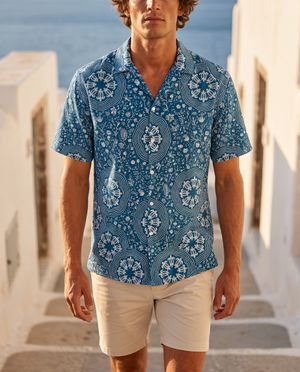 Kahoa men's hawaiian shirts