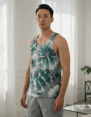Men's Alexandrite Nebula tank tops