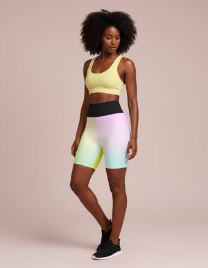 Prism Yoga Shorts Yoga Shorts — Dripper