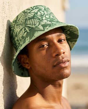 Jelly Mint Lani Lehua bucket hats