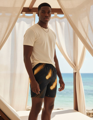 Encke Men's Swim Trunks Men's Swim Trunks — Dripper