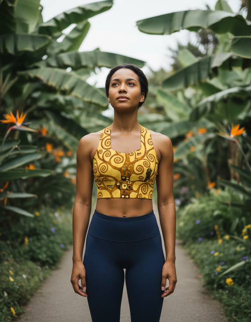 Verve Sports Bra Longline Sports Bra — Dripper