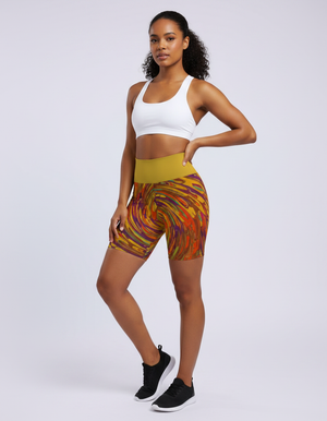 Groovy Collection Yoga Shorts yoga shorts