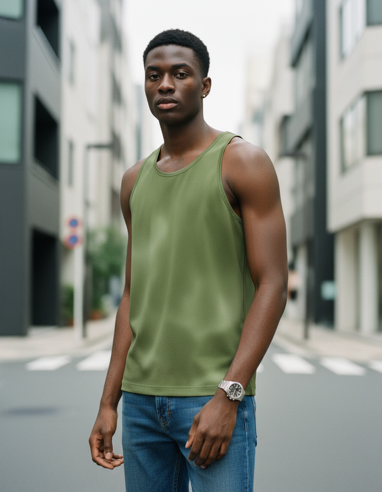 Men's Ice-Dye Tank Top