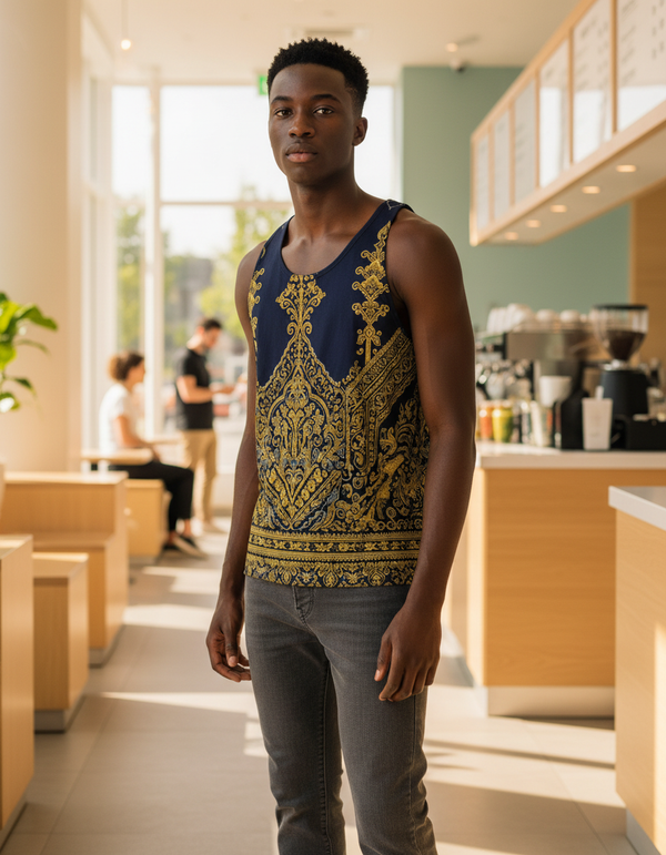 Indonesian Collection tank tops