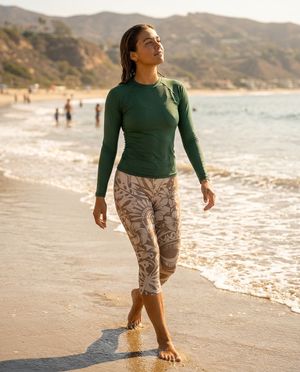 Angora Honua Uli swim & gym leggings