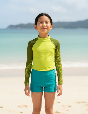 Kids Acacia Abyss kids rashguards