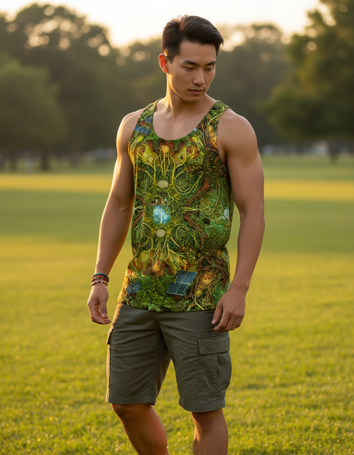 Elysium Tank Top Men's Tank Top — Dripper