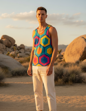 Sakura Tank Top Men's Tank Top — Dripper
