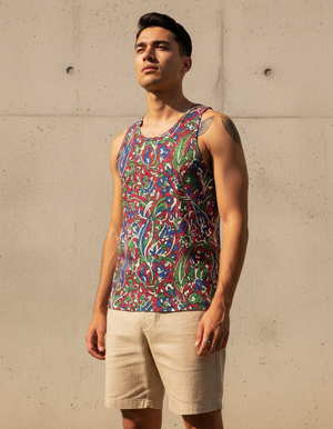 Tulip Tank Top Men's Tank Top — Dripper