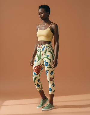 Sultan Capri Yoga Leggings Capri Yoga Leggings — Dripper