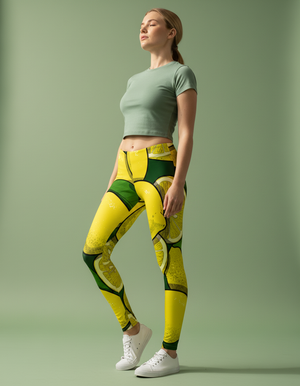 Citrus Leggings Women's Leggings — Dripper