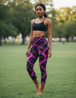 Vortex capri yoga leggings