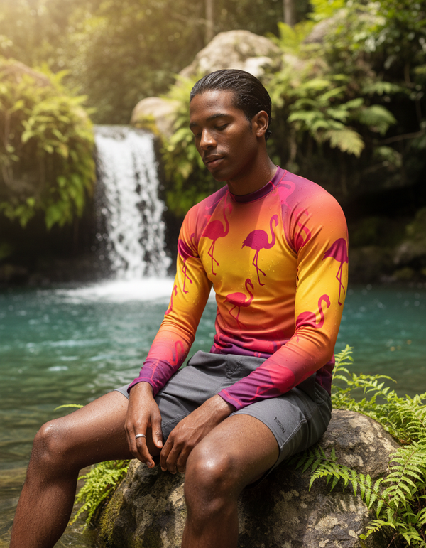 Flamingo Collection Rash Guard rashguards